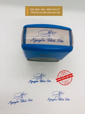Con dấu chữ ký Nguyễn Thái Sơn