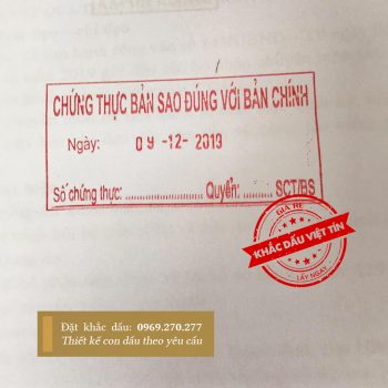 Chứng thực bản sao đúng với bản chính ảnh 2