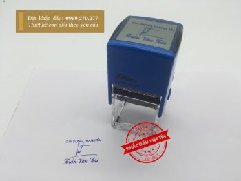 Dấu chữ ký Trần Văn Tài