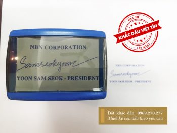 Mẫu chức danh Yoon Sam Seok