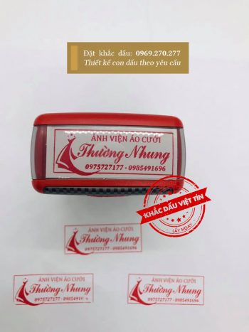 Dấu cửa hàng Áo cưới Thường Nhung