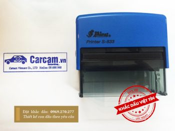 Dấu cửa hàng Carcam.com kèm logo