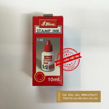 Mực đỏ Shiny S42 loại 10ml