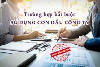 Sử dụng con dấu doanh nghiệp trong trường hợp nào?